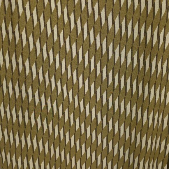 Reformation Peyton Dress Green Geometric Long Sleeve Midi Boho Smocked - Picture 7 of 11